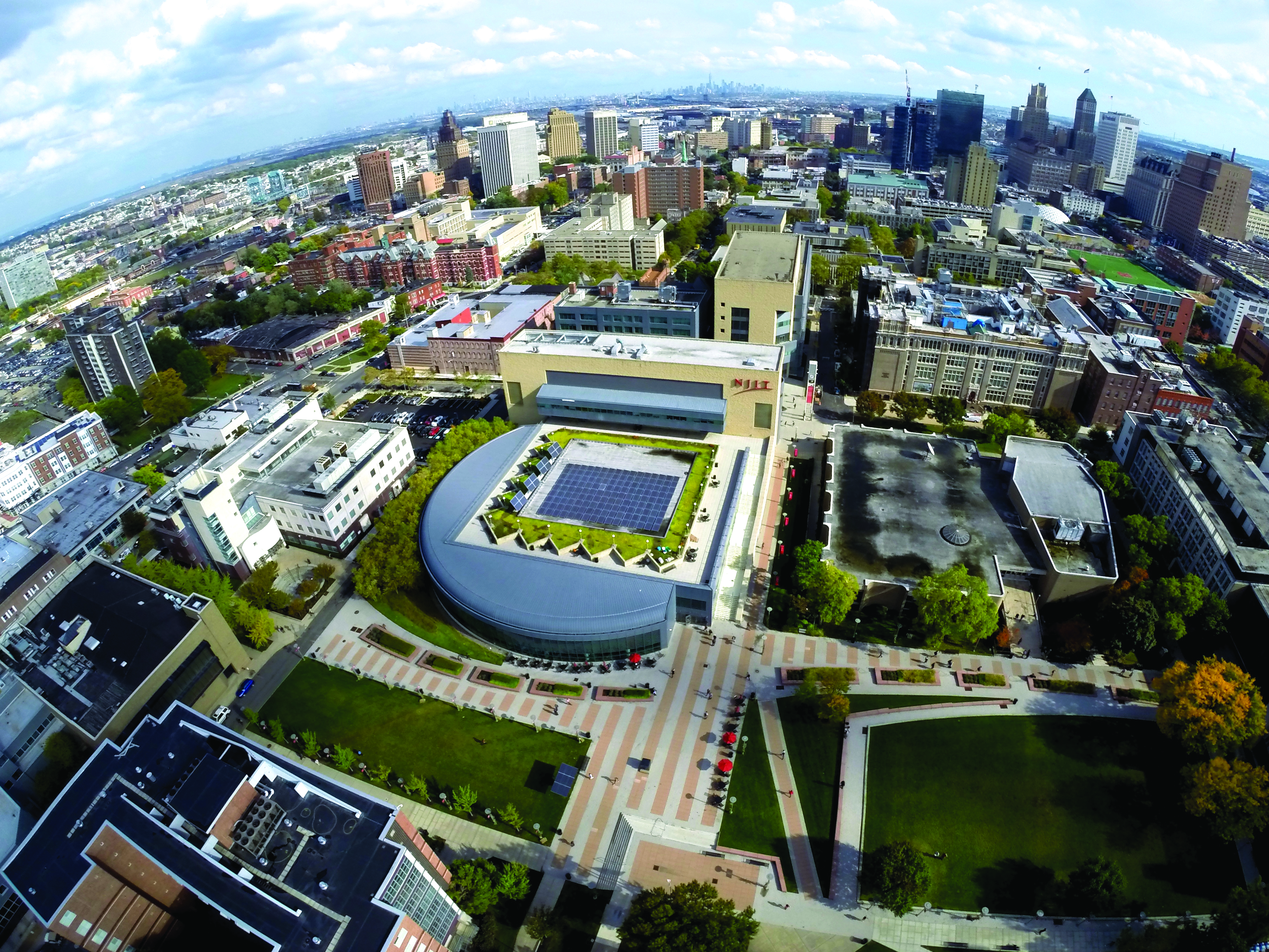 NJIT Campus Skyline