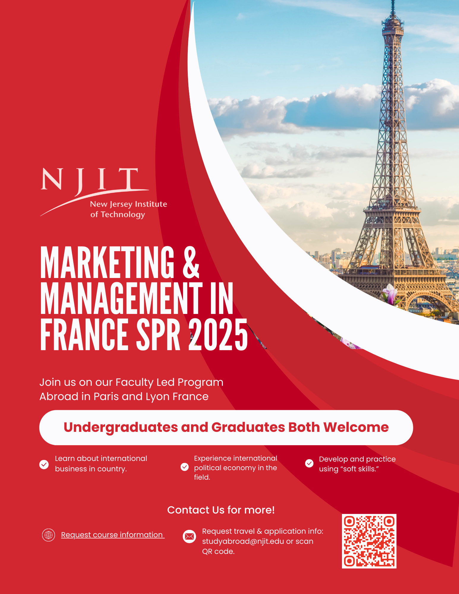MTSM Marketing Spring 2025 to France